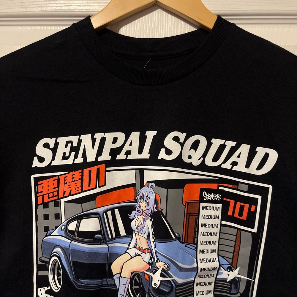 Senpai Squad Midnight Anime Shirt